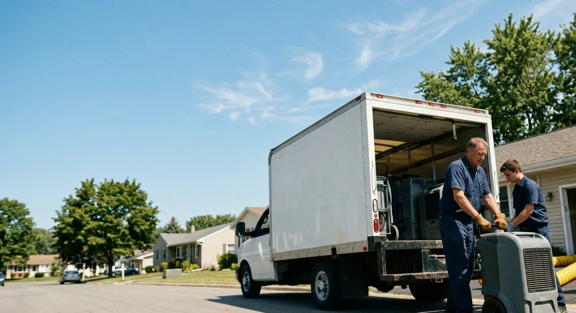 Water Damage Cleanup in Fredericksburg, OH near me
